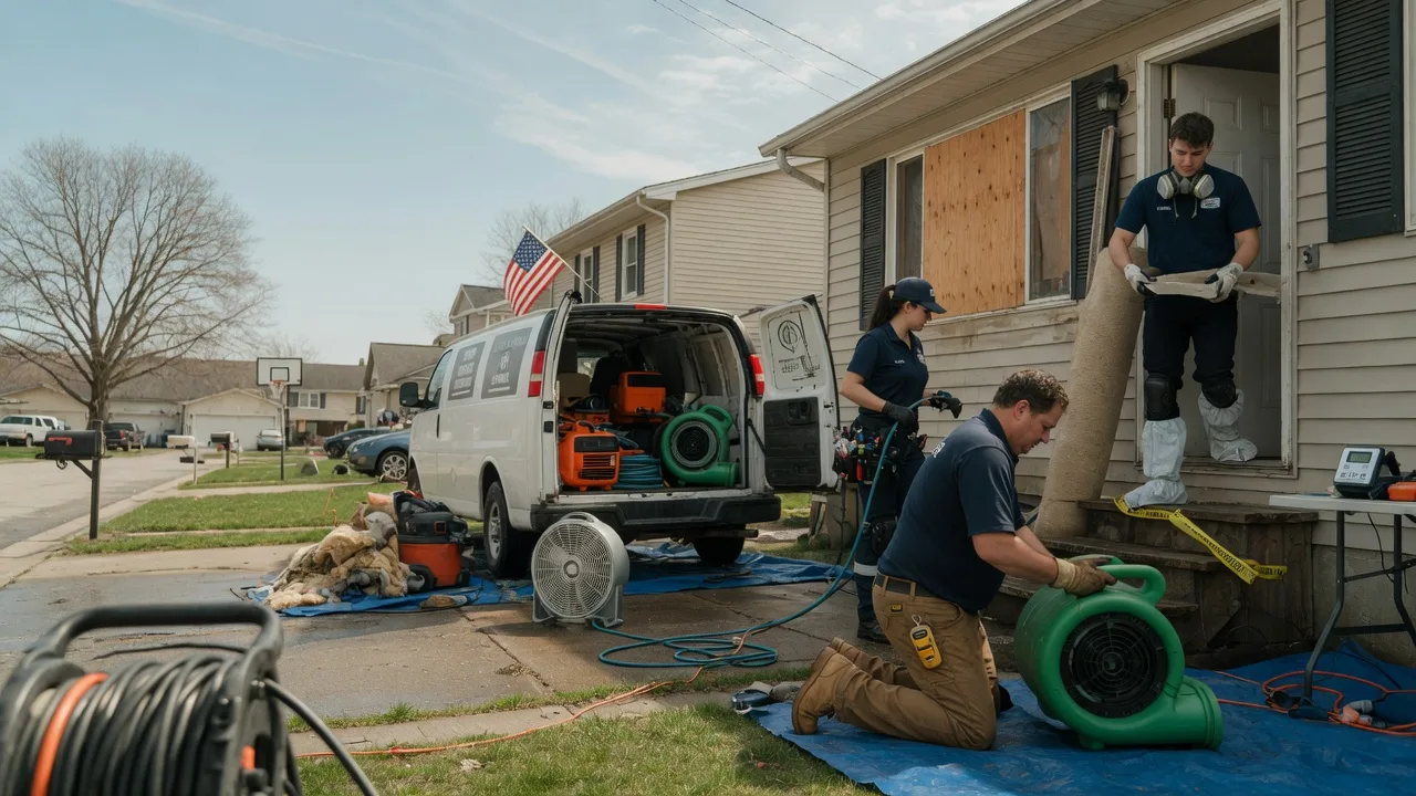 Water Damage Restoration in New Albany, MS near me